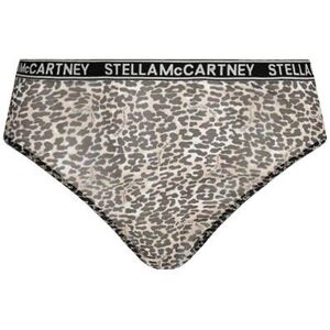 Stella McCartney Figi high waist beżowy L Stella McCartney Figi high waist beżowy L