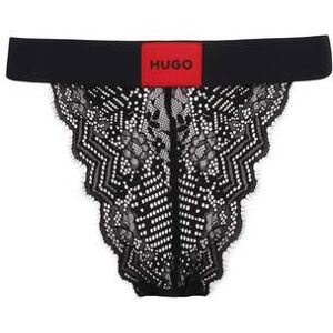 Hugo Bodywear Figi brazylijskie czarny XS Hugo Bodywear Figi brazylijskie czarny XS