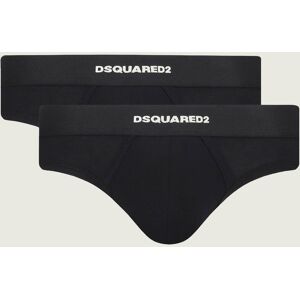 Dsquared2 Slipy 2-pack czarny S Dsquared2 Slipy 2-pack czarny S