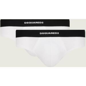Dsquared2 Slipy 2-pack biały S Dsquared2 Slipy 2-pack biały S