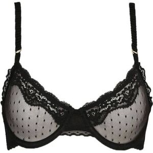 Stella McCartney Koronkowy biustonosz czarny 70B Stella McCartney Koronkowy biustonosz czarny 70B