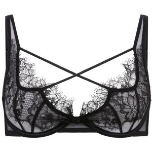 Agent Provocateur Koronkowy biustonosz PALMA czarny 80C Agent Provocateur Koronkowy biustonosz PALMA czarny 80C