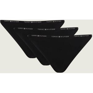 Tommy Hilfiger Underwear Stringi 3-pack czarny S Tommy Hilfiger Underwear Stringi 3-pack czarny S