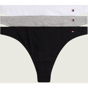 Tommy Hilfiger Stringi 3-pack szary XL Tommy Hilfiger Stringi 3-pack szary XL