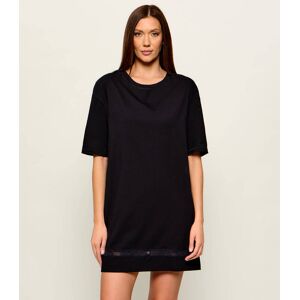 Hugo Bodywear Koszula nocna MESH NIGHTY Relaxed fit czarny XS Hugo Bodywear Koszula nocna MESH NIGHTY Relaxed fit czarny XS