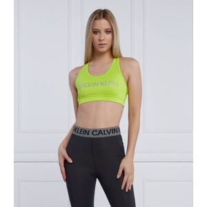 Calvin Klein Performance Biustonosz żółty XS Calvin Klein Performance Biustonosz żółty XS