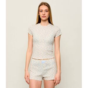Guess Underwear Piżama Camille Slim Fit żółty S Guess Underwear Piżama Camille Slim Fit żółty S