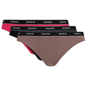 Hugo Bodywear Stringi 3-pack różowy S Hugo Bodywear Stringi 3-pack różowy S