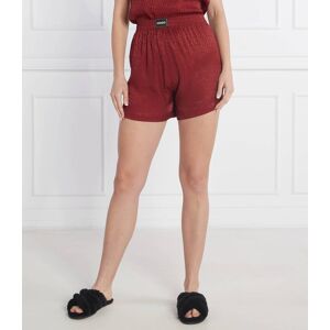 Hugo Bodywear Szorty od piżamy SATINOIR_SHORTS Regular Fit czerwony S Hugo Bodywear Szorty od piżamy SATINOIR_SHORTS Regular Fit czerwony S