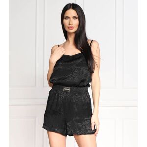 Hugo Bodywear Góra od piżamy SATINOIR Regular Fit czarny XL Hugo Bodywear Góra od piżamy SATINOIR Regular Fit czarny XL