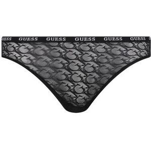 Guess Underwear Koronkowe figi czarny XS Guess Underwear Koronkowe figi czarny XS