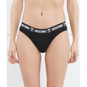Moschino Underwear Figi brazylijskie czarny XS Moschino Underwear Figi brazylijskie czarny XS