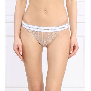 Guess Underwear Figi brazylijskie BELLE beżowy XS Guess Underwear Figi brazylijskie BELLE beżowy XS