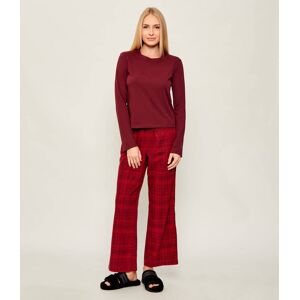 Calvin Klein Underwear Piżama Regular Fit bordowy L Calvin Klein Underwear Piżama Regular Fit bordowy L