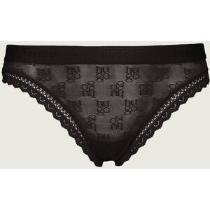 Hugo Bodywear Koronkowe figi SARTORIAL czarny S Hugo Bodywear Koronkowe figi SARTORIAL czarny S