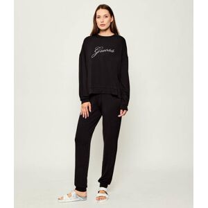Guess Underwear Piżama Loose fit czarny S Guess Underwear Piżama Loose fit czarny S