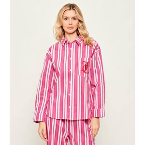 Juicy Couture Góra od piżamy Oversize fit różowy S Juicy Couture Góra od piżamy Oversize fit różowy S