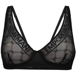 Giorgio Armani Emporio Armani Koronkowy biustonosz czarny S Giorgio Armani Emporio Armani Koronkowy biustonosz czarny S