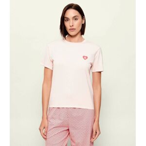 Hugo Bodywear Góra od piżamy CASUAL Regular Fit różowy S Hugo Bodywear Góra od piżamy CASUAL Regular Fit różowy S