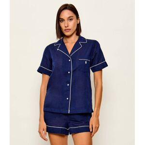 Polo Ralph Lauren Lniana piżama Regular Fit granatowy XS Polo Ralph Lauren Lniana piżama Regular Fit granatowy XS