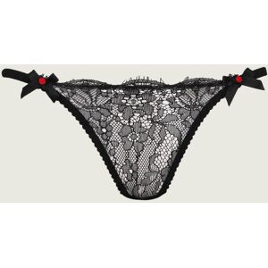 Agent Provocateur Koronkowe figi brazylijskie LORNA czarny 34 Agent Provocateur Koronkowe figi brazylijskie LORNA czarny 34