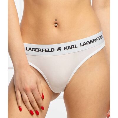Karl Lagerfeld Stringi biały XL Karl Lagerfeld Stringi biały XL