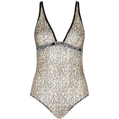 Stella McCartney Body Slim Fit czarny S Stella McCartney Body Slim Fit czarny S