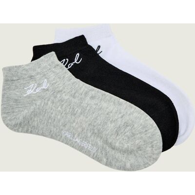 Karl Lagerfeld Skarpety/stopki 3 pack Signature multikolor 39/42 Karl Lagerfeld Skarpety/stopki 3 pack Signature multikolor 39/42