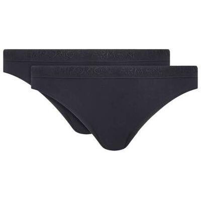Giorgio Armani Emporio Armani Stringi 2-pack czarny XL Giorgio Armani Emporio Armani Stringi 2-pack czarny XL