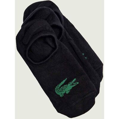 Lacoste Skarpety/stopki 3 pack czarny 35/38 Lacoste Skarpety/stopki 3 pack czarny 35/38