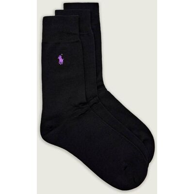 Polo Ralph Lauren Skarpety 3-pack czarny 39/42 Polo Ralph Lauren Skarpety 3-pack czarny 39/42