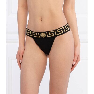 Versace Stringi czarny L Versace Stringi czarny L