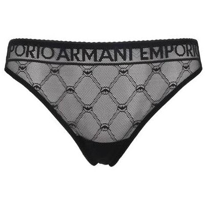 Giorgio Armani Emporio Armani Koronkowe hipstery czarny XL Giorgio Armani Emporio Armani Koronkowe hipstery czarny XL