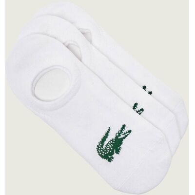 Lacoste Skarpety/stopki 3 pack biały 39/42 Lacoste Skarpety/stopki 3 pack biały 39/42