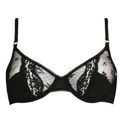 Stella McCartney Koronkowy biustonosz czarny 70C Stella McCartney Koronkowy biustonosz czarny 70C