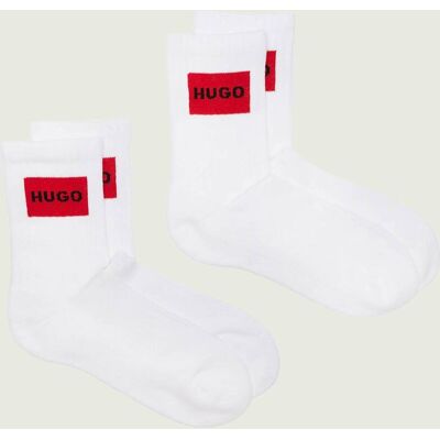 HUGO Skarpety 2-pack biały 39/42 HUGO Skarpety 2-pack biały 39/42