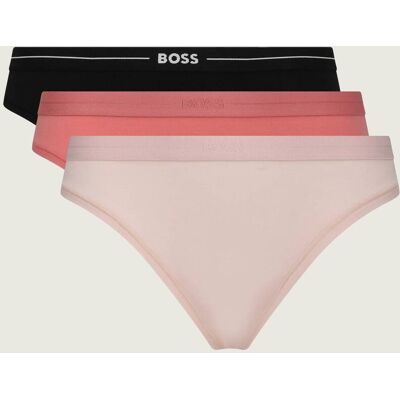 Boss BLACK Stringi 3-pack różowy S Boss BLACK Stringi 3-pack różowy S