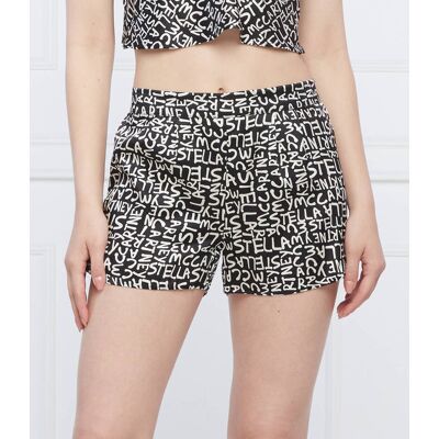 Stella McCartney Jedwabne szorty od piżamy Regular Fit czarny M Stella McCartney Jedwabne szorty od piżamy Regular Fit czarny M