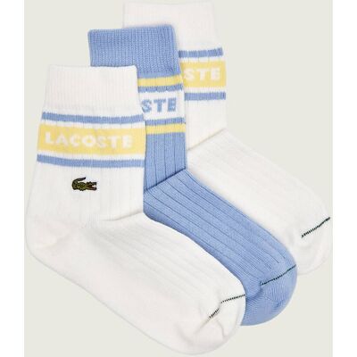 Lacoste Skarpety 3-pack multikolor 35/38 Lacoste Skarpety 3-pack multikolor 35/38