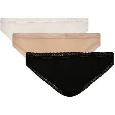 Calvin Klein Underwear Stringi 3-pack multikolor XL Calvin Klein Underwear Stringi 3-pack multikolor XL