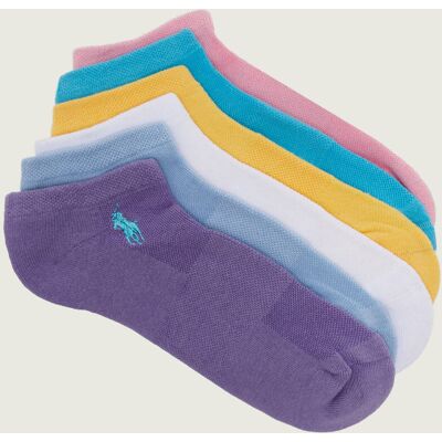 Polo Ralph Lauren Skarpety/stopki 6 pack multikolor OS Polo Ralph Lauren Skarpety/stopki 6 pack multikolor OS