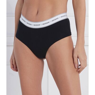 Guess Underwear Figi CARRIE CULOTTE czarny XS Guess Underwear Figi CARRIE CULOTTE czarny XS