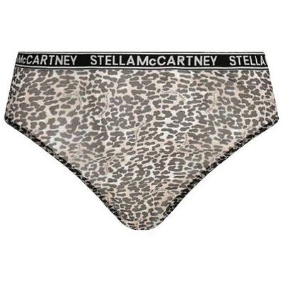 Stella McCartney Figi high waist beżowy L Stella McCartney Figi high waist beżowy L