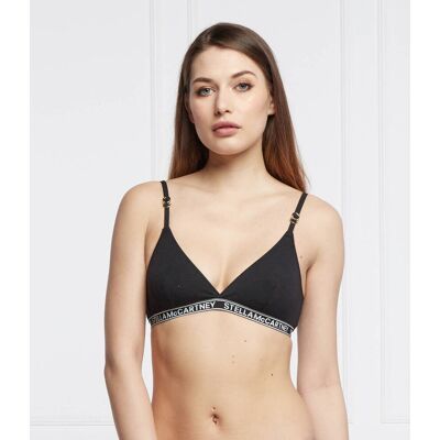 Stella McCartney Biustonosz ivy czarny M Stella McCartney Biustonosz ivy czarny M