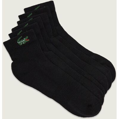Lacoste Skarpety 6-pack czarny 43/46 Lacoste Skarpety 6-pack czarny 43/46