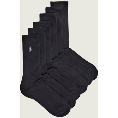 Polo Ralph Lauren Skarpety 6-pack czarny OS Polo Ralph Lauren Skarpety 6-pack czarny OS