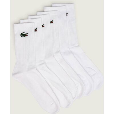 Lacoste Skarpety 6-pack biały 39/42 Lacoste Skarpety 6-pack biały 39/42