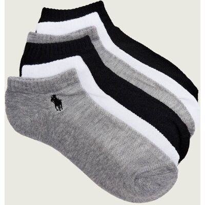 Polo Ralph Lauren Skarpety/stopki 6 pack szary OS Polo Ralph Lauren Skarpety/stopki 6 pack szary OS