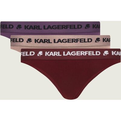Karl Lagerfeld Stringi 3-pack multikolor XL Karl Lagerfeld Stringi 3-pack multikolor XL