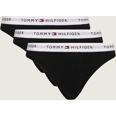 Tommy Hilfiger Figi 3-pack czarny XS Tommy Hilfiger Figi 3-pack czarny XS